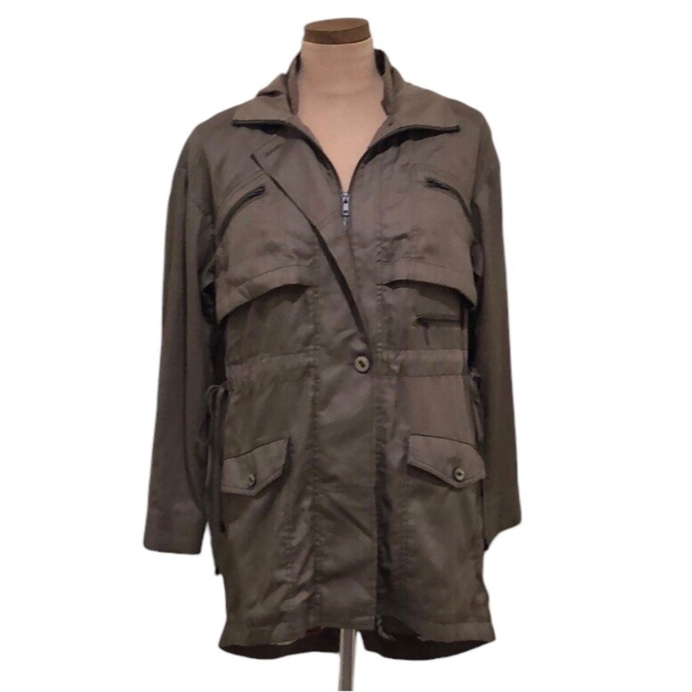 Bcbgeneration Utility Jacket Size Xs Driftwood Br… - image 1